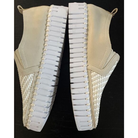 New Ilse Jacobsen Tulip Woven Slip-on Sneaker Tan/White 40 US 10 - Picture 5 of 6